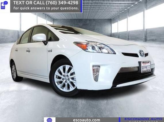 TOYOTA PRIUS PLUG-IN 2012 JTDKN3DP1C3025298 image